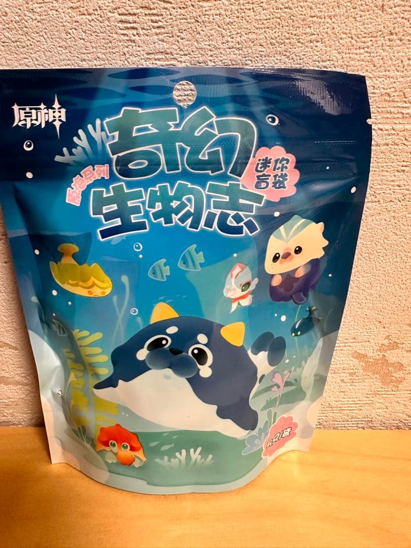 【原神・公式】原海アベラント　奇幻生物志 ミニフィギュア　5個セット