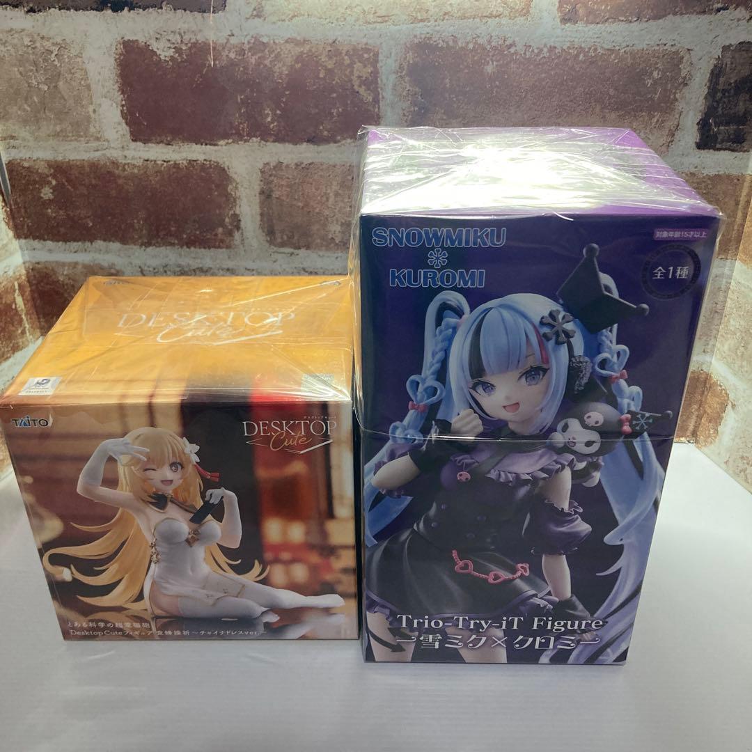 プライズフィギュア　8点セット　初音ミク・ライザ・ブルーアーカイブ等　匿名配送