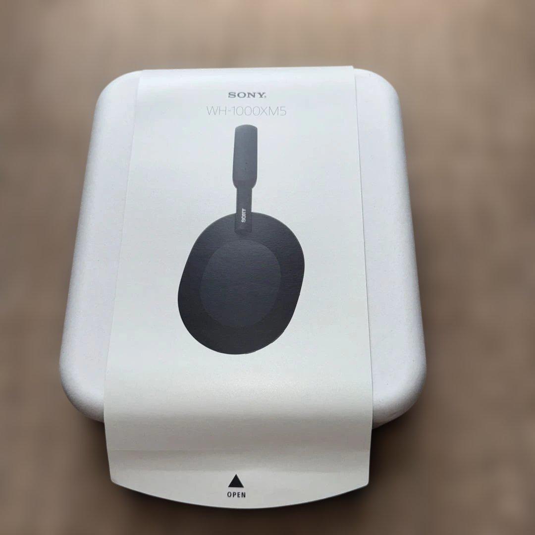 ソニー ワイヤレスヘッドホン　WH-1000XM5 ブラック