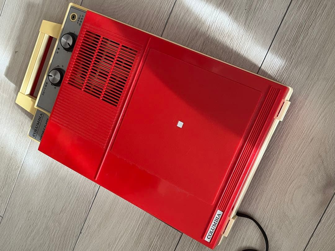 コロンビア ポータブルレコードプレーヤー GP-3
