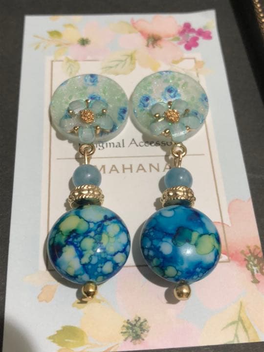谷川さん専用♡Blue World ピアス イヤリング