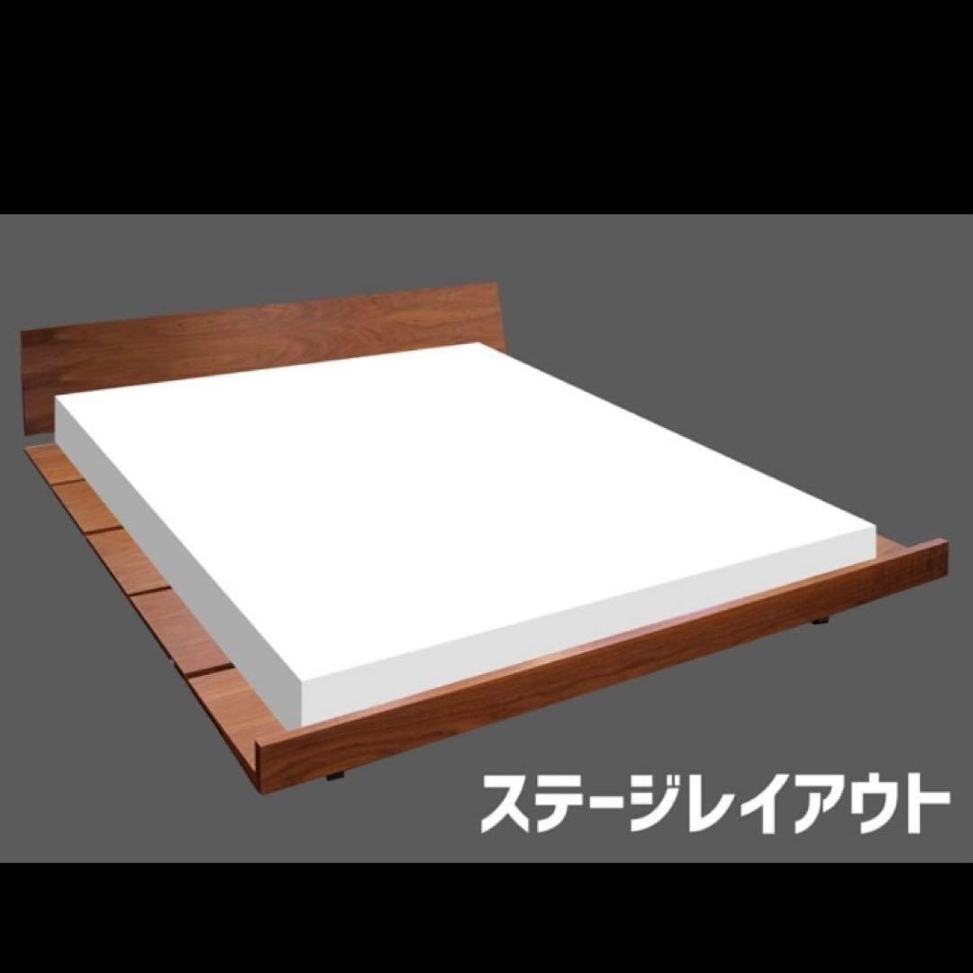 CASA HILS カーサヒルズ zen ローベッド ベッドフレーム セミダブル
