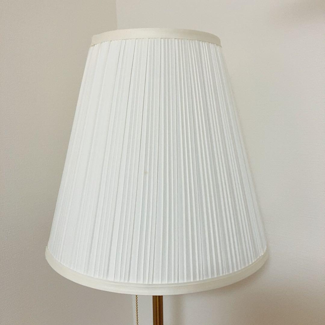 【新年SALE】IKEA オースティード　フロアランプ真ちゅうホワイト155cm