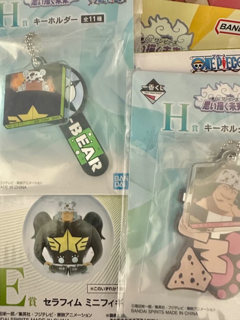 【ワンピース】一番くじ 思い描く未来 ラストワン賞 ルフィ A ボニー E くま