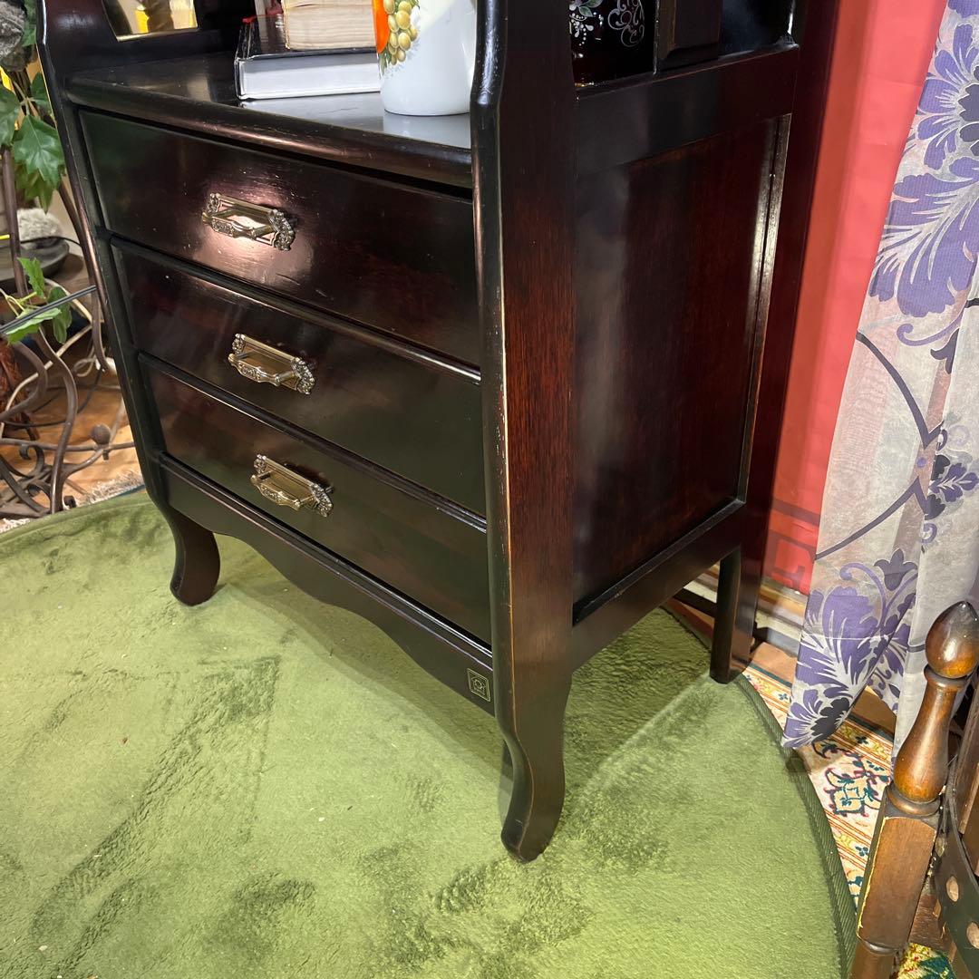 Sale ヴィンテージ ニチハン　アンティークPT ３DR 　キャビ　昭和レトロ