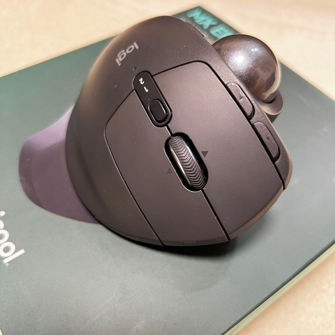 Logicool MX ERGO + 専用ケース付き