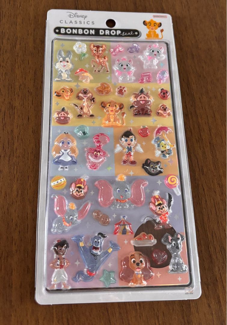 ディズニー ボンボンドロップシール 5枚セット