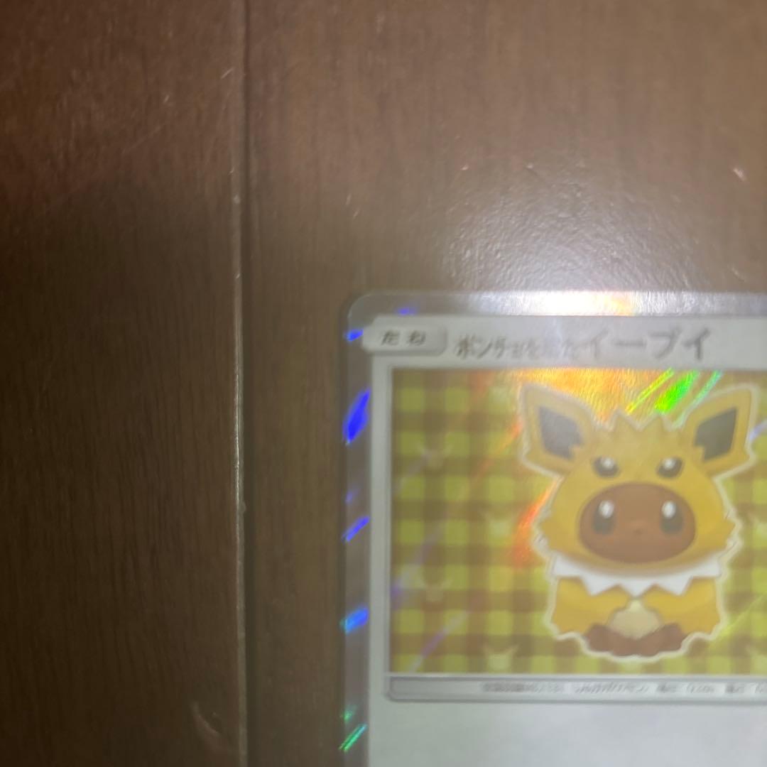 ポンチョを着たイーブイ（サンダース） PROMO SM-Pプロモカード 138…
