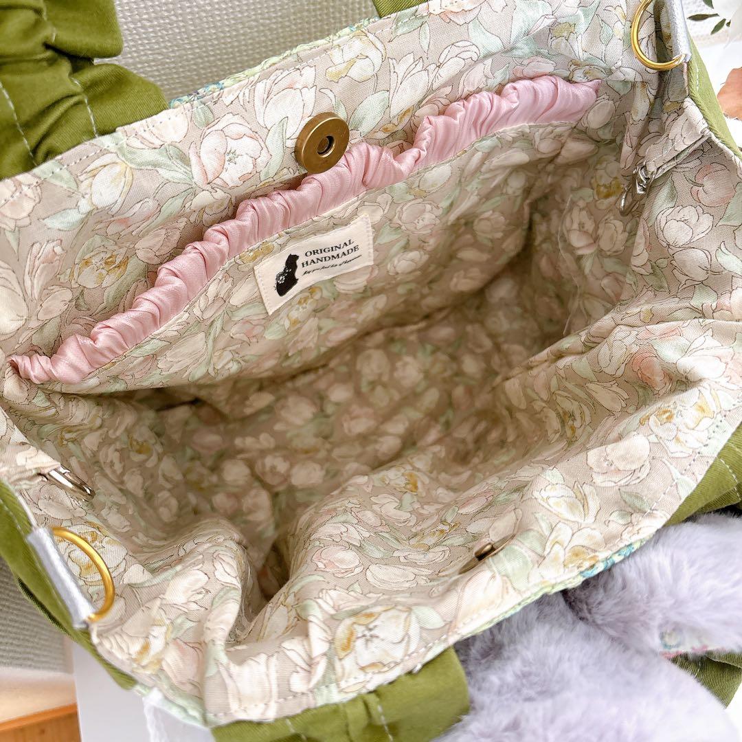 ト*助様 コヤンイサムチョン　ルミちゃんオリーブグリーンバック　インド刺繍　フリ