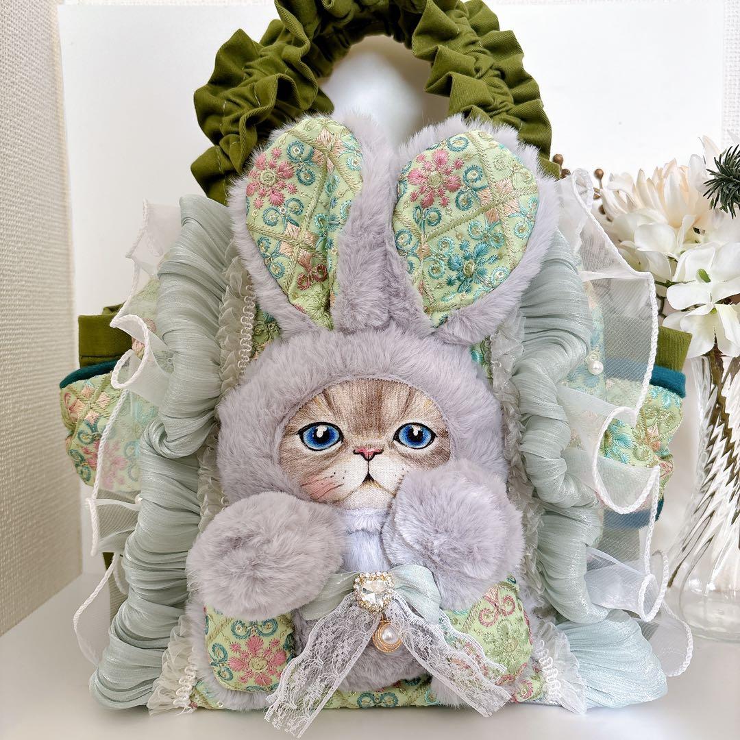 ト*助様 コヤンイサムチョン　ルミちゃんオリーブグリーンバック　インド刺繍　フリ