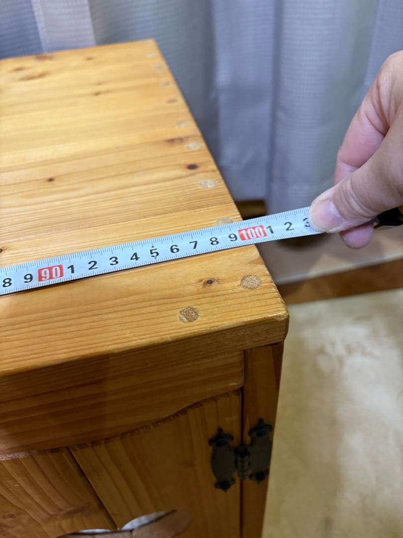 カントリー家具　テレビボード　ハート