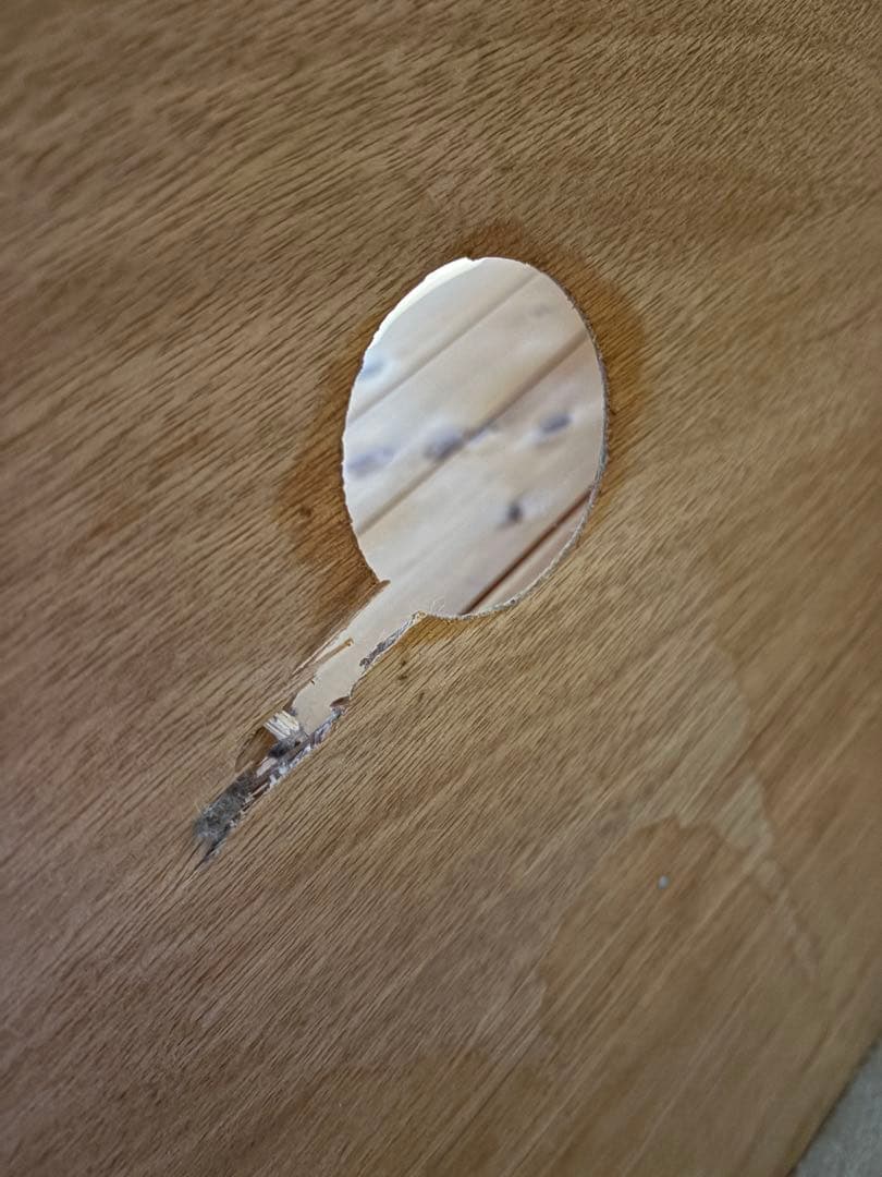 カントリー家具　テレビボード　ハート