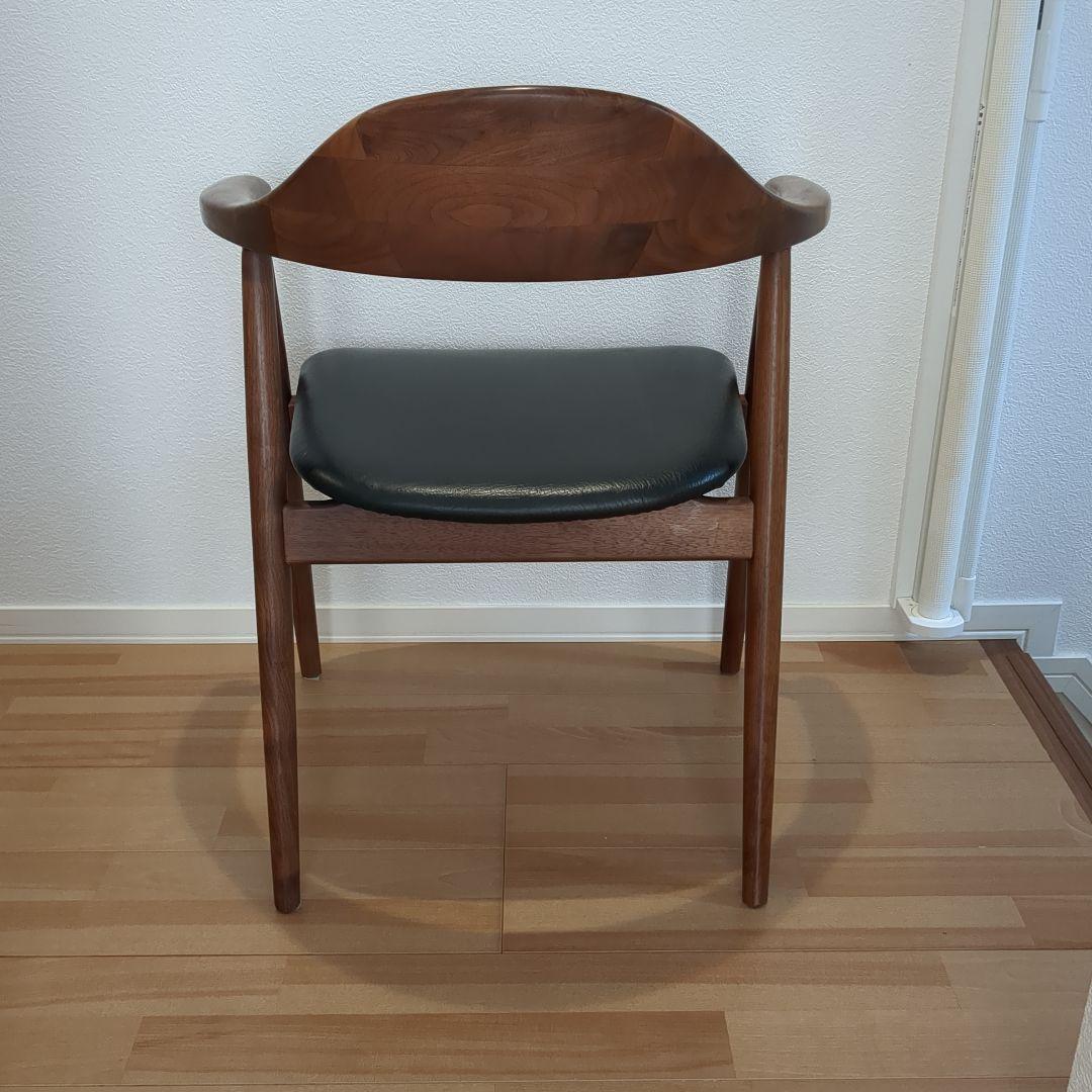 【KrushGATE】ウォールナット アームチェア