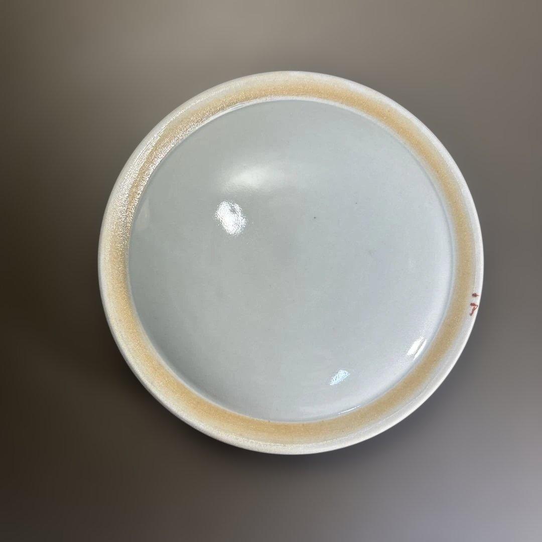 【人間国宝】 中田一於 作 釉裏銀彩 水指 茶道具 美術品