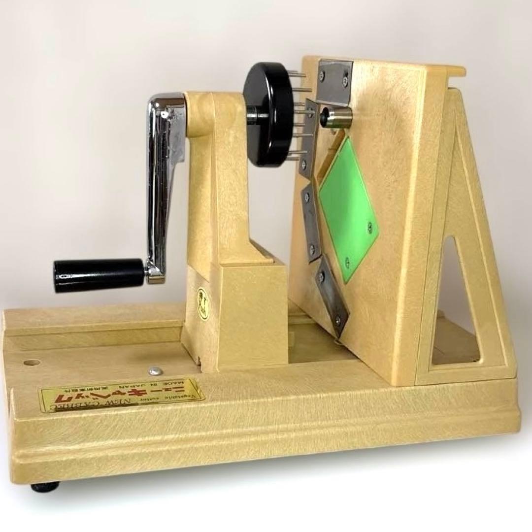 キャベツ　スライサー　業務用 千切り 大根　刺身のつま　ニューキャベック