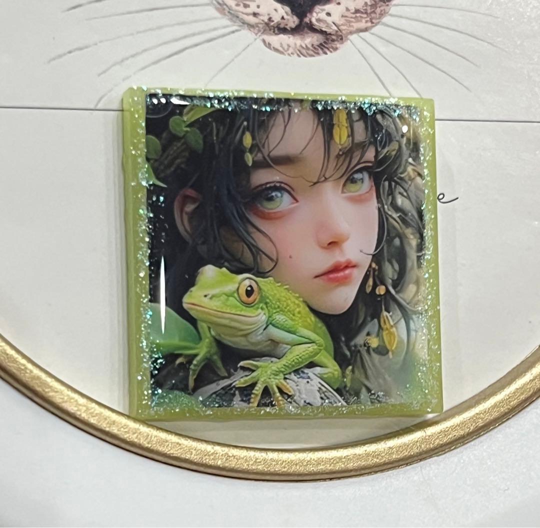 感謝価格(ㅅ´꒳` )ケロッ♪  レジンヘアゴム