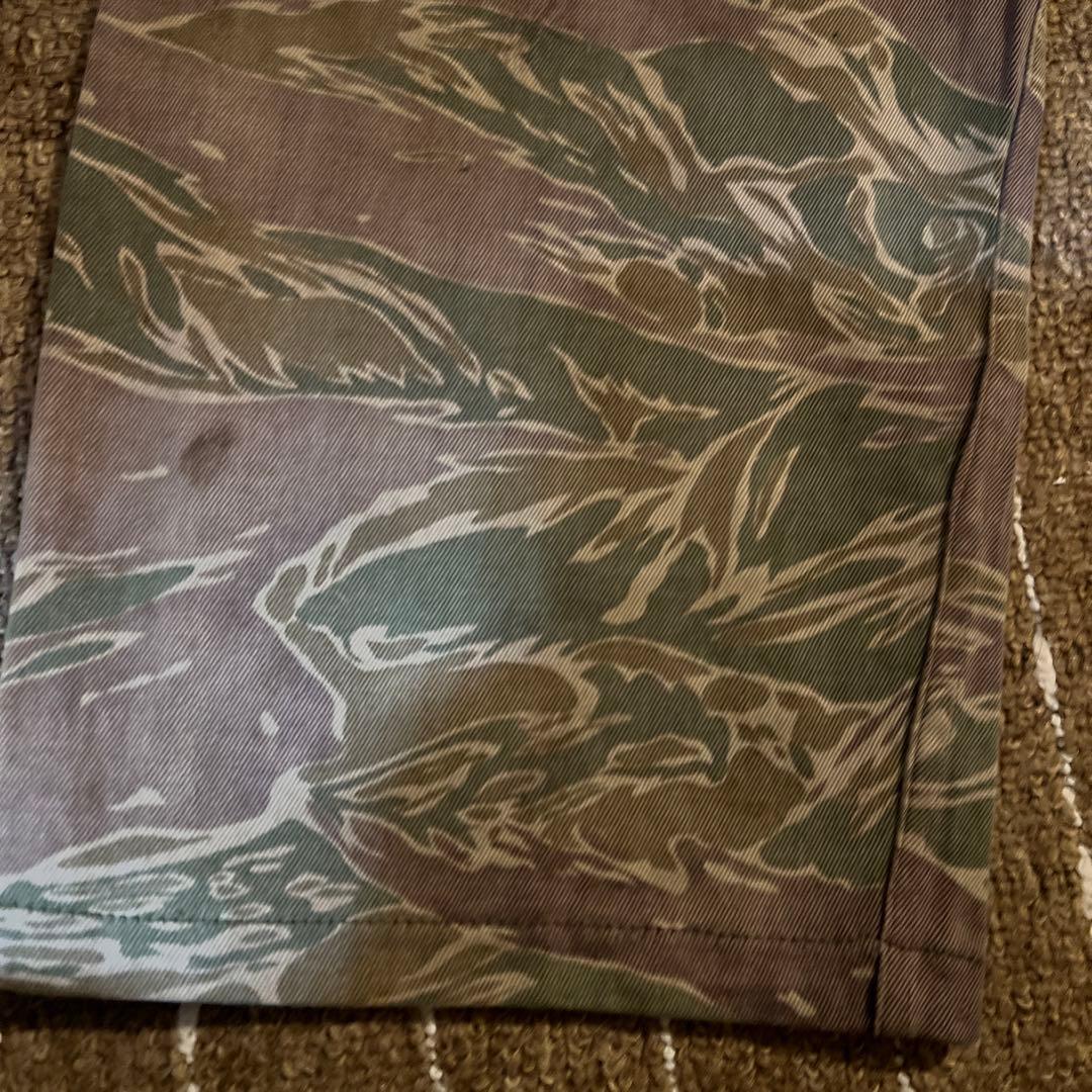 60S 鬼フェード　実物　タイガーストライプ　タイガーカモ　ベトナム戦