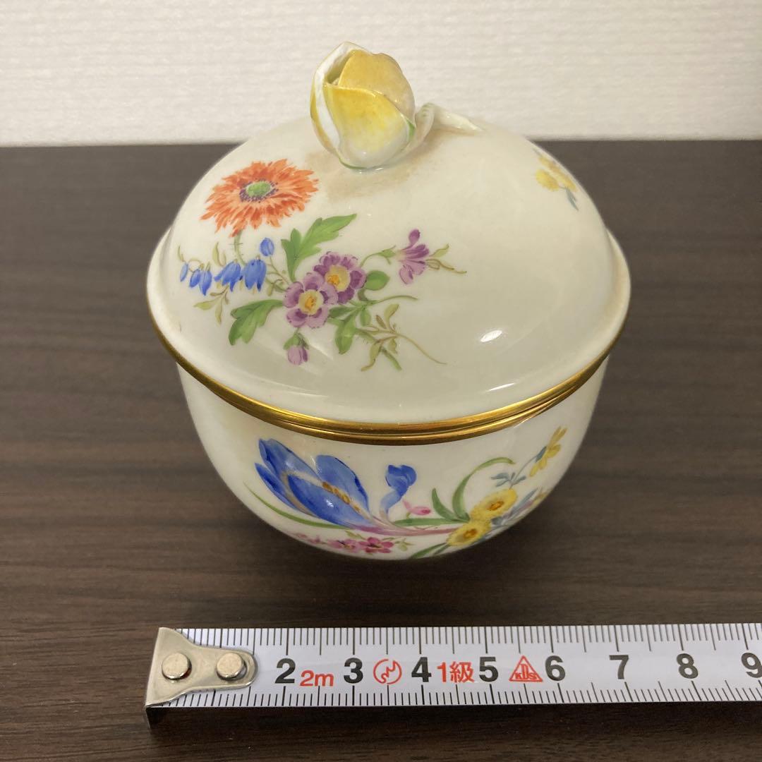 ドイツ　マイセンの小物入れ