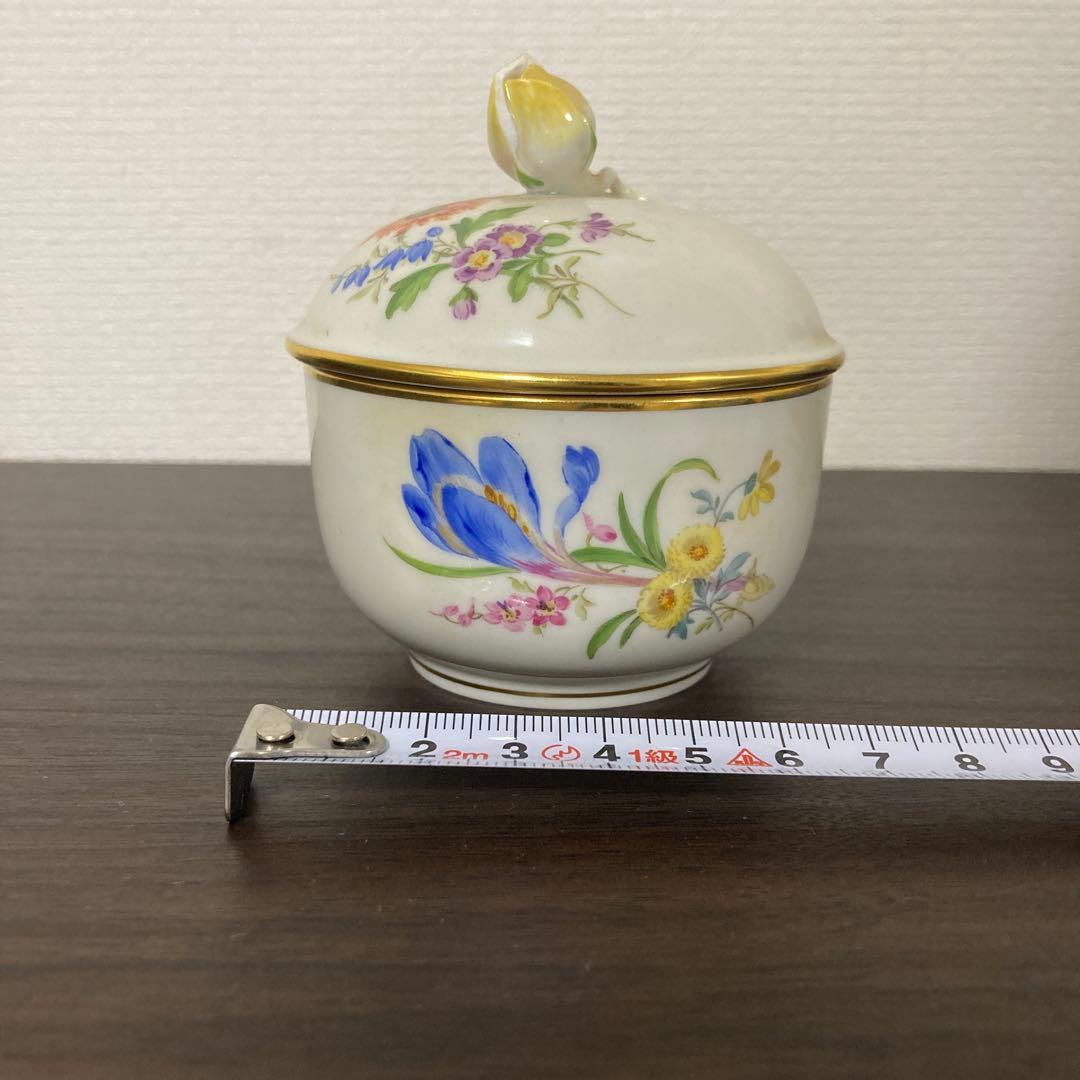 ドイツ　マイセンの小物入れ