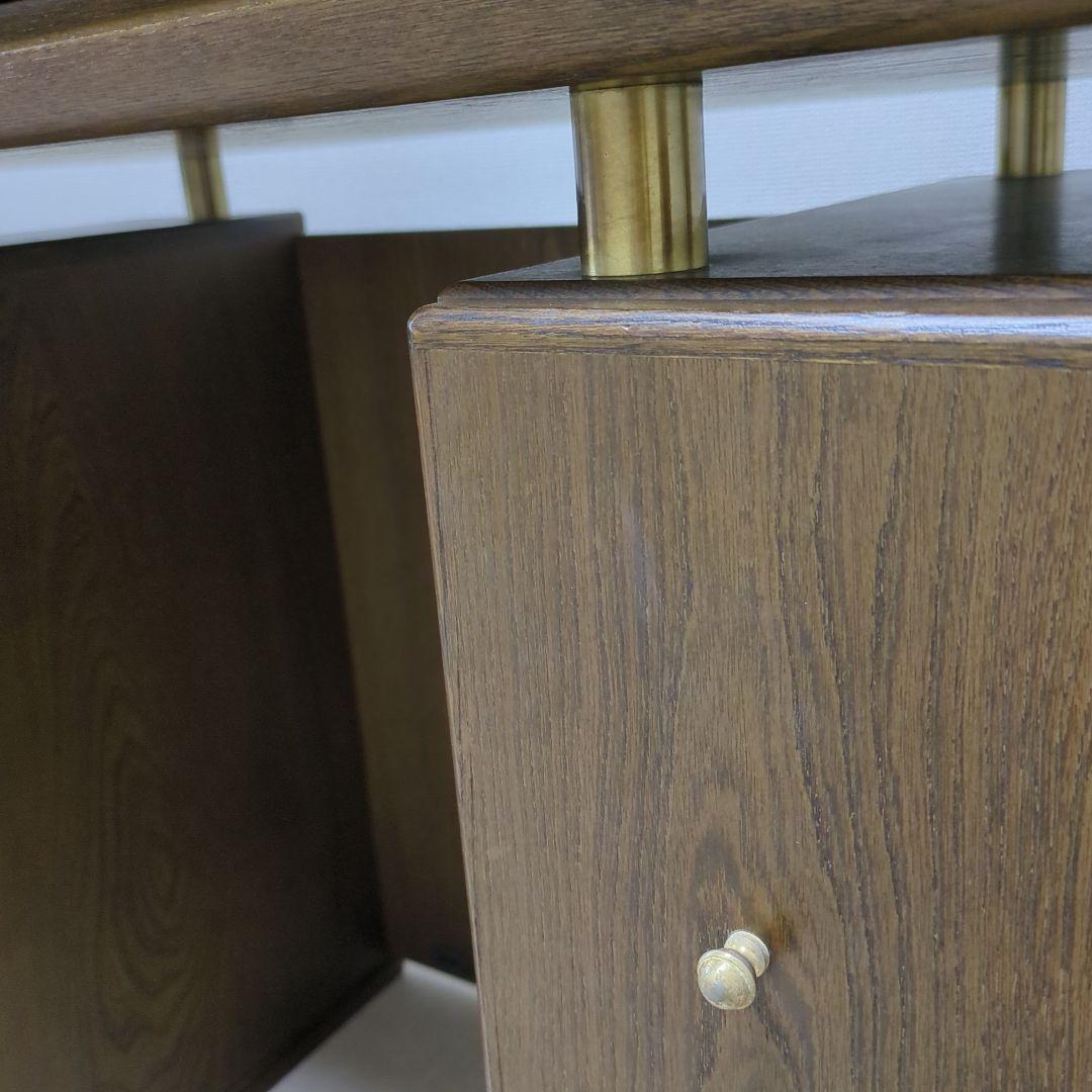 ドレッサー　鏡台　木製　アンティーク