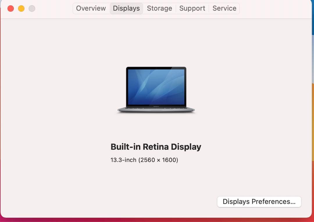 MacBook Pro 2020 13インチ i5/16GB/512GB