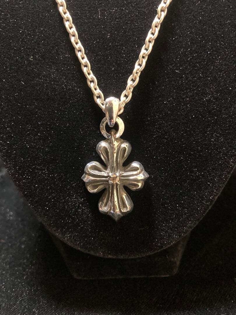 ⑱クロスSTONESペンダント チェーン付き Silver925