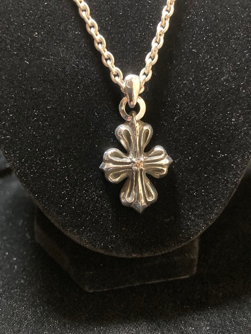 ⑱クロスSTONESペンダント チェーン付き Silver925