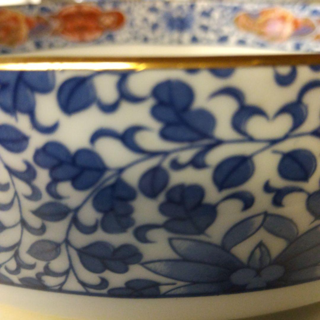 花柄 陶磁器 大皿