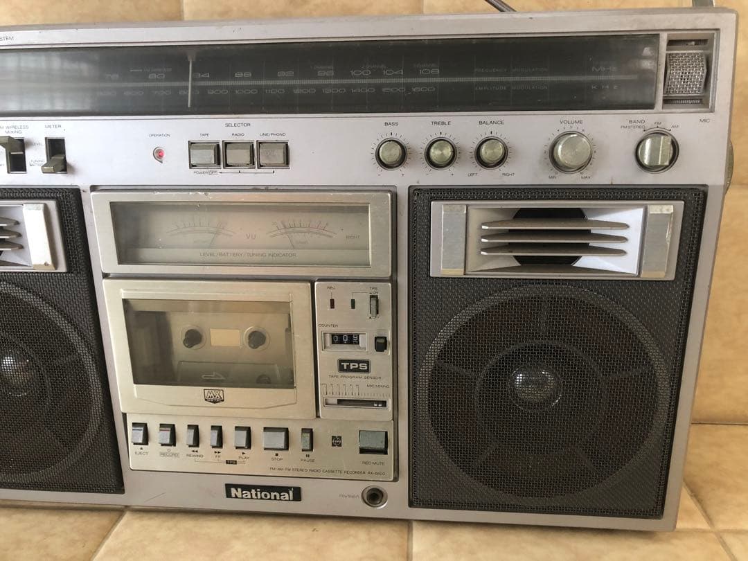 National RX-5600 ラジカセ(G37)