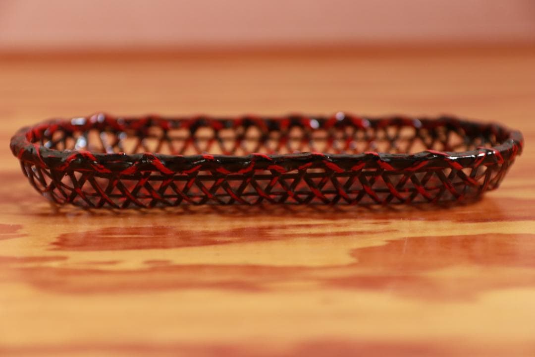 未使用紀州漆器菓子器おしぼり置き５枚茶托5枚セット伝統工芸品菓子鉢漆塗り黒江塗り