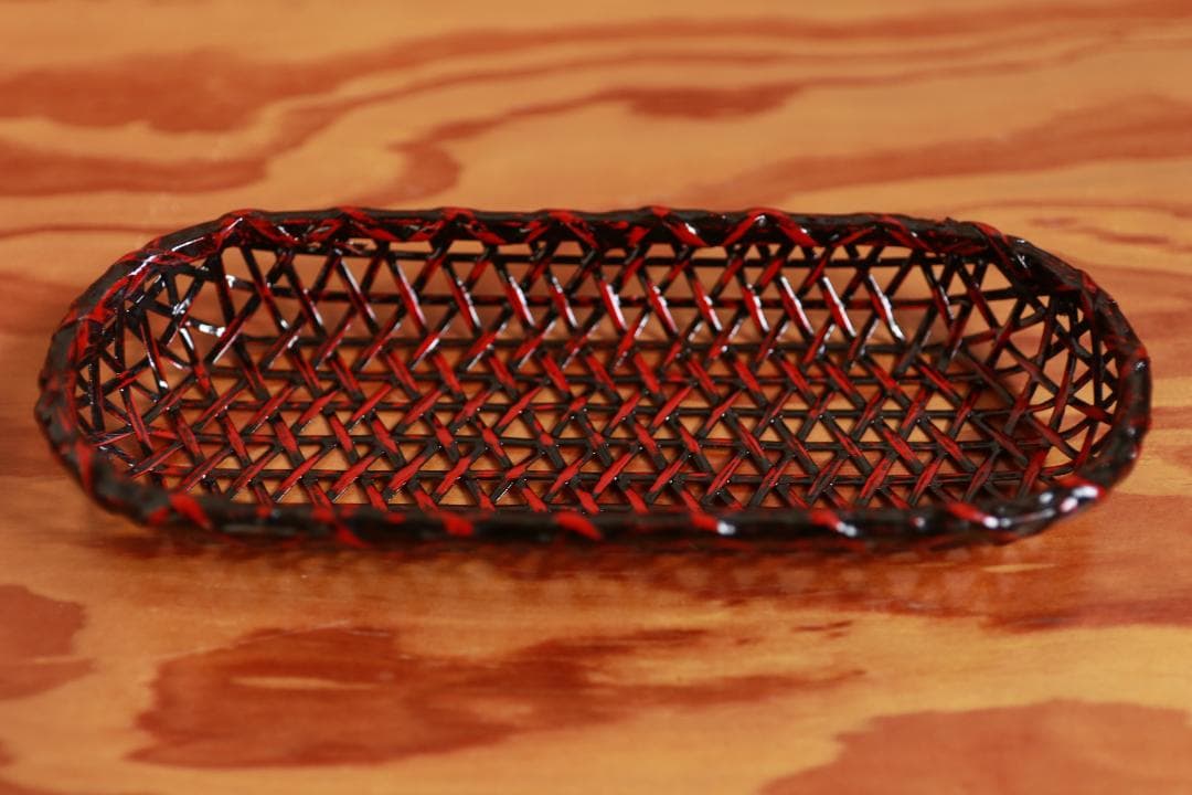 未使用紀州漆器菓子器おしぼり置き５枚茶托5枚セット伝統工芸品菓子鉢漆塗り黒江塗り