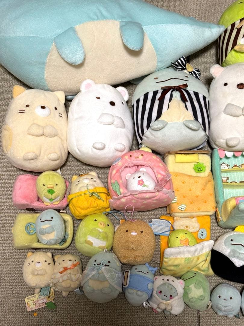 すみっコぐらし　てのり　ハウス　お家　ぬいぐるみ　46体　まとめ売り