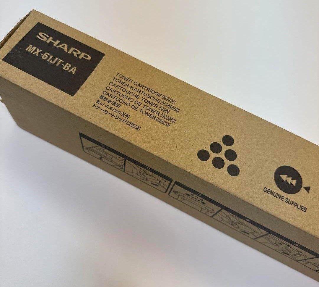 SHARP☆ブラック☆トナーカー☆新品未使用☆シャープ☆ＭＸ-６１ＪＴ