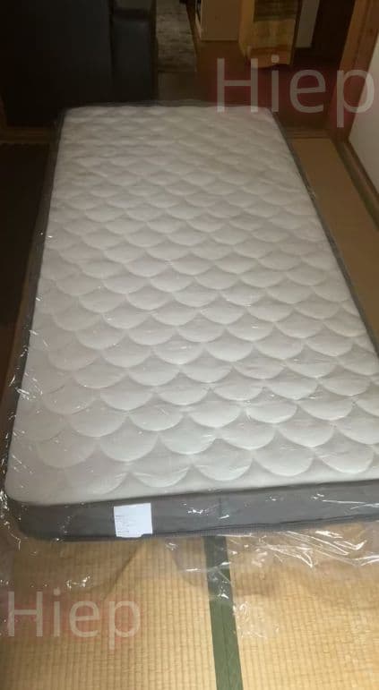 ポケットコイルマットレス 21cm セミダブル ，ホワイト（97*195）