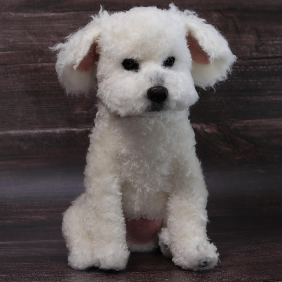 羊毛フェルト　かんすけ様　ミニチュアプードル　犬　ハンドメイド　オーダー
