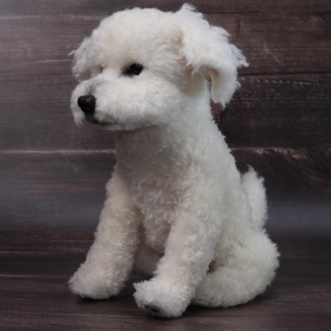 羊毛フェルト　かんすけ様　ミニチュアプードル　犬　ハンドメイド　オーダー