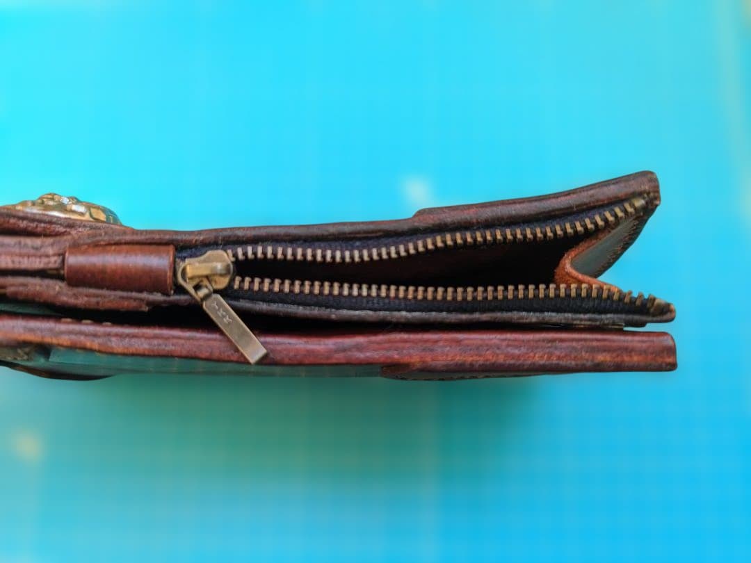 バイカーズウォレット右ポケット長財布