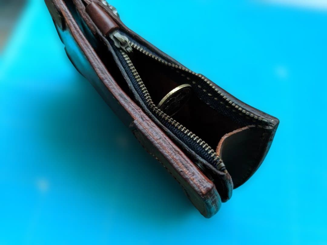 バイカーズウォレット右ポケット長財布