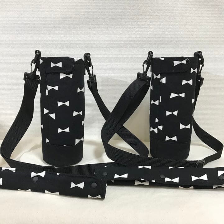 ハンドメイド　オーダー　水筒　カバー　リボン