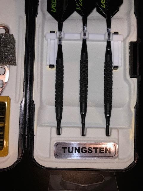 新品未使用ダーツ【激レア】レーザーダーツ：ナイトメア・ブラック１８ｇ ④