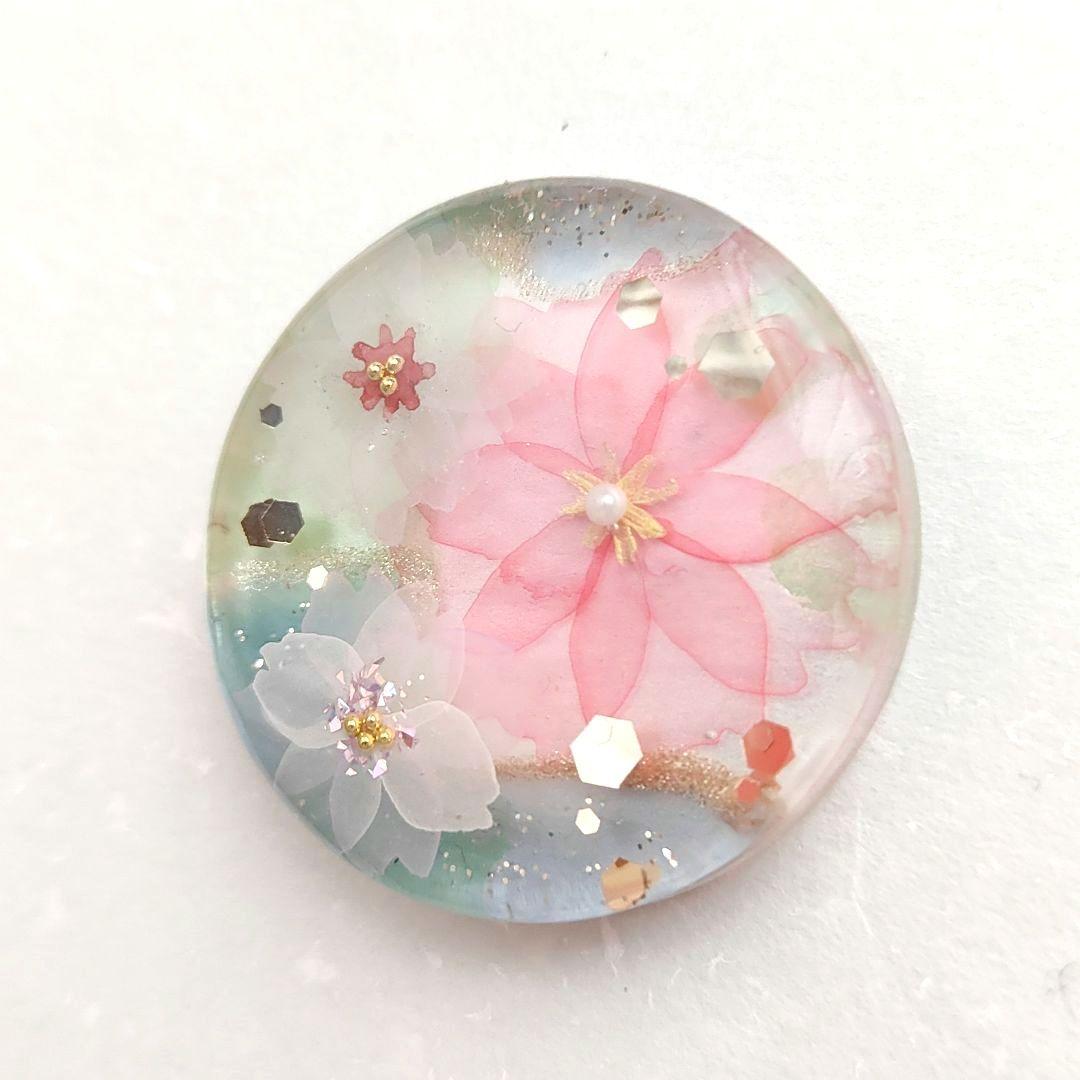 【727】ハンドメイド　レジン　ヘアゴム　ポニーフック