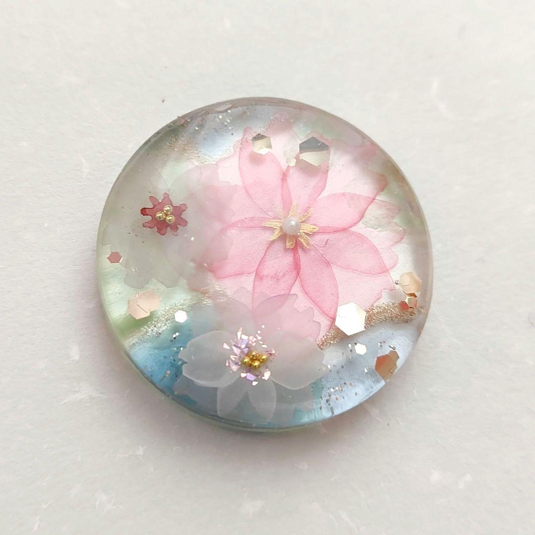 【727】ハンドメイド　レジン　ヘアゴム　ポニーフック