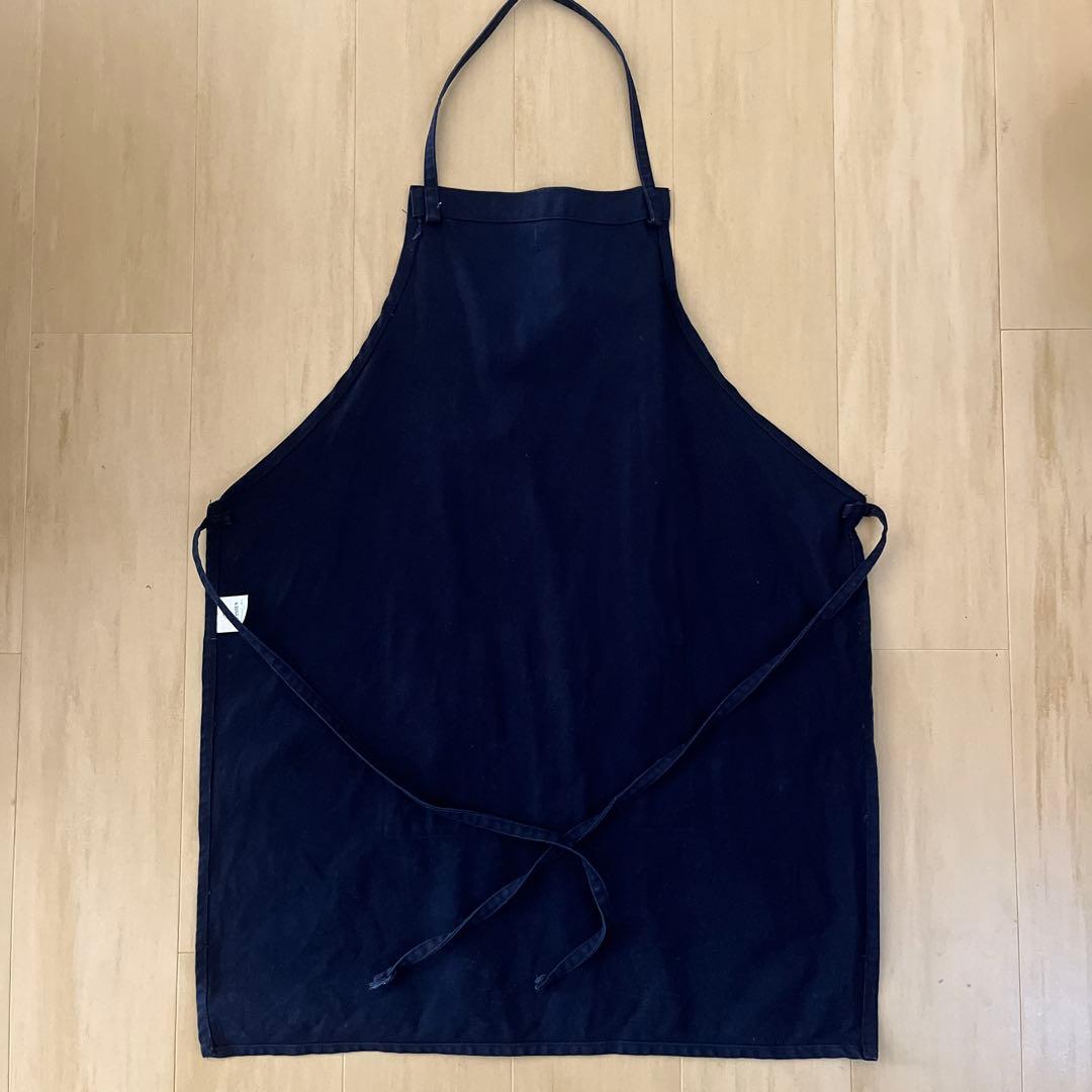 DRESSEN ドレッセン　エプロン　ネイビー　YOU ARE BEATIFUL