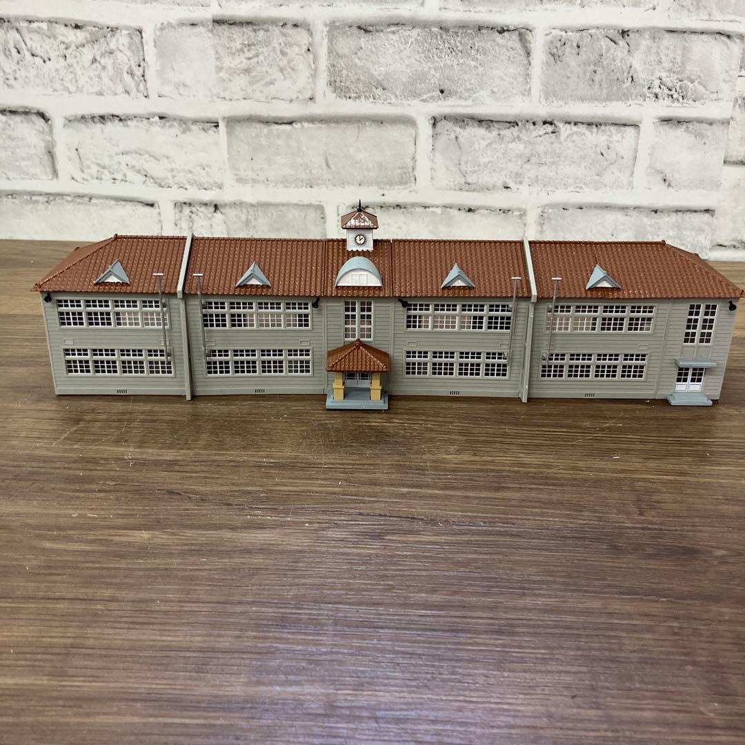 3F トミーテック ジオコレ 建物コレクション 学校 木造校舎 ジオラマ
