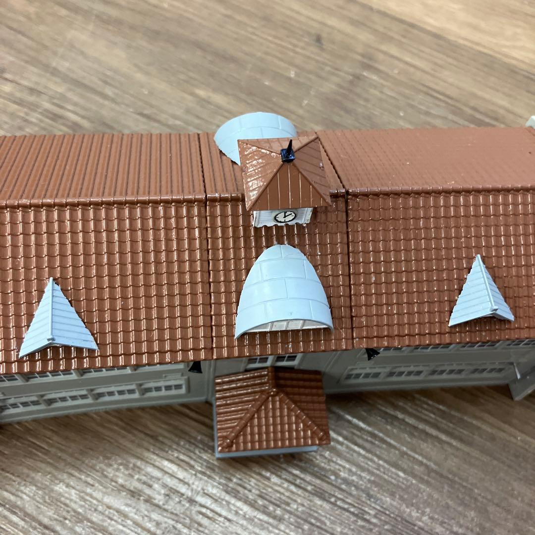 3F トミーテック ジオコレ 建物コレクション 学校 木造校舎 ジオラマ