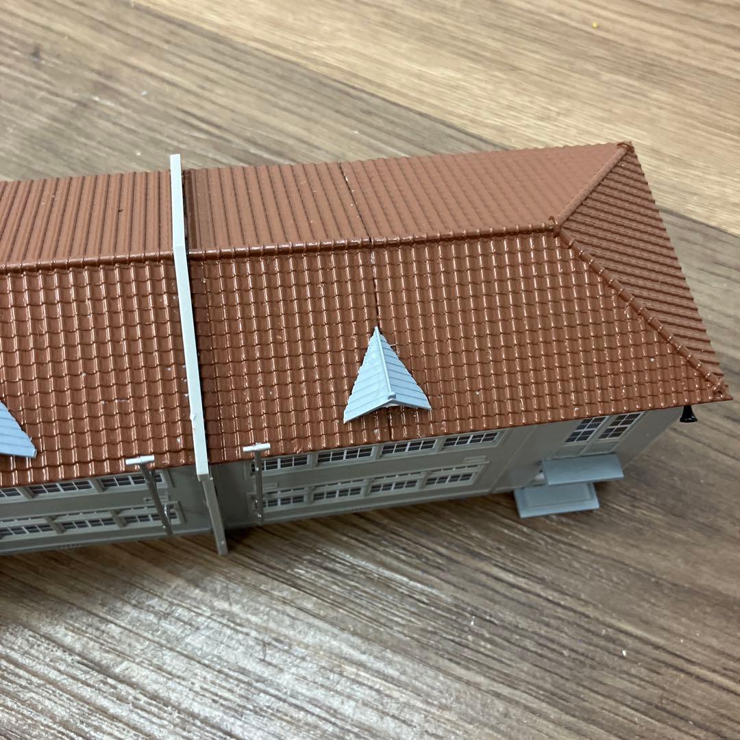 3F トミーテック ジオコレ 建物コレクション 学校 木造校舎 ジオラマ