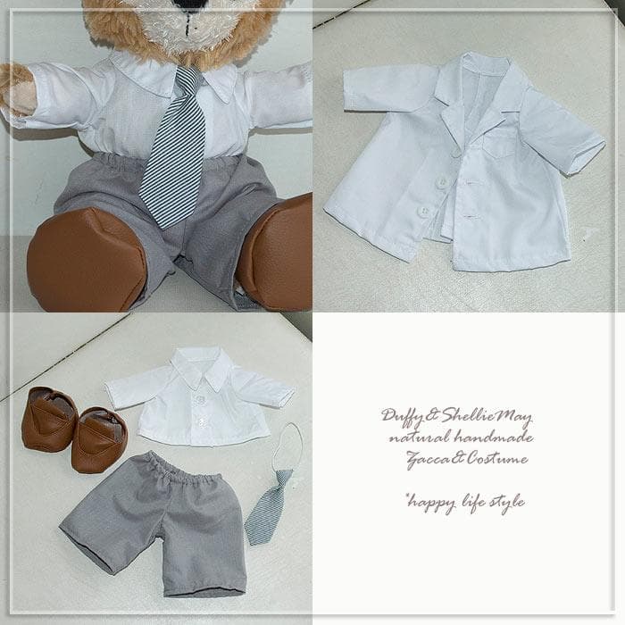 ダッフィー＊シェリーメイ：ハンドパペットサイズお医者さん聴診器セット