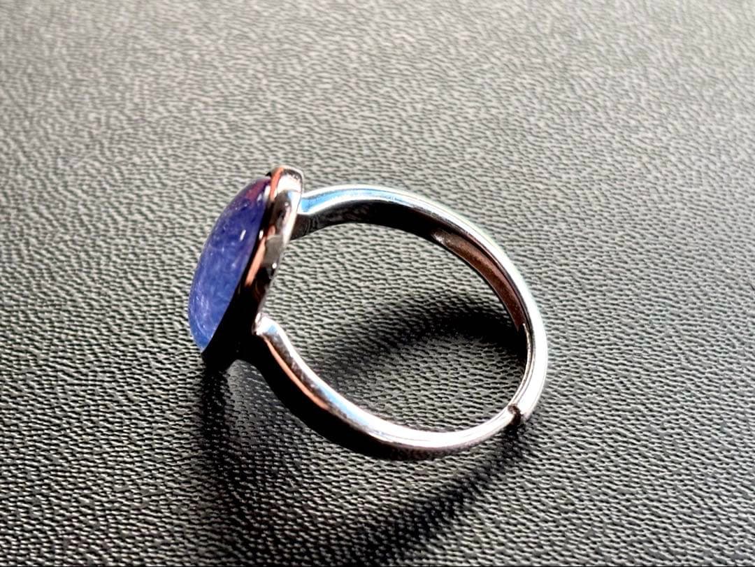 究極品質　霊力纏いし魔法の聖石　幻のロイヤルブルーフラワータンザナイトのリング