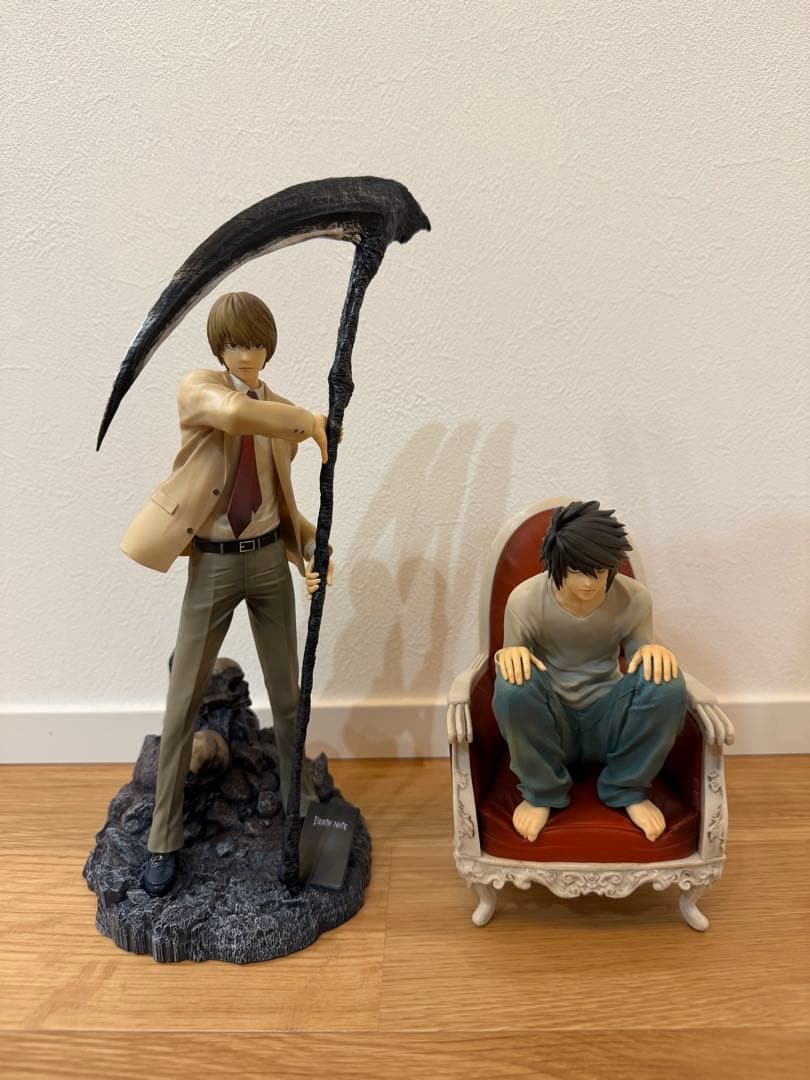 一番くじデスノート フィギュアセット 夜神月 L