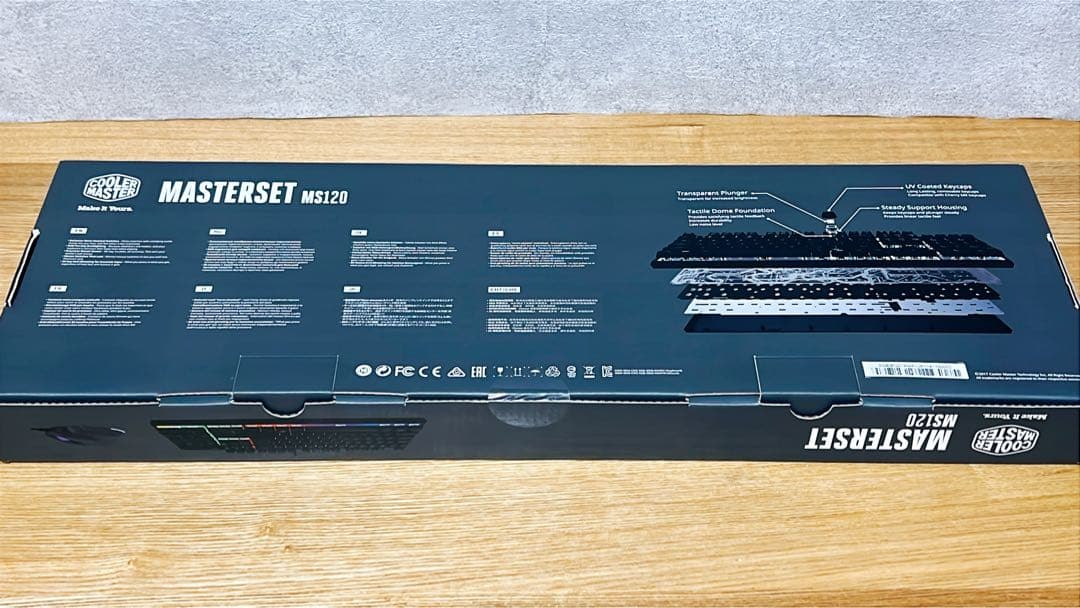 【新品未使用】Cooler Master MasterSet MS120 日本語